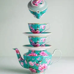 Silk Road tekanne 1L blå