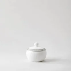 Silver Paisley ssukkerskål