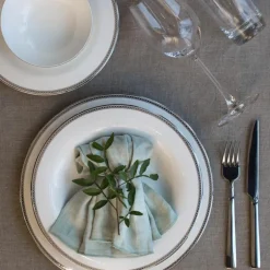 Silver Paisley tallerken 28 cm