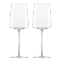Simplify hvitvinsglass 2 stk 38 cl klar