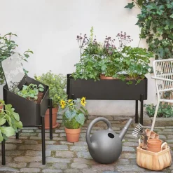 Simply Grow plantekasse svart