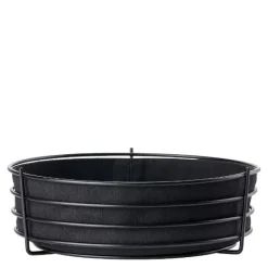 Singles brødkurv svart