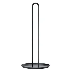 Singles kjøkkenrullholder svart