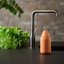 Singles såpebeholder apricot