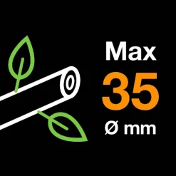 SingleStep grensaks L28 liten 57 cm svart