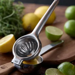 Sitruspresse 21,5x7,5 cm rustfritt stål