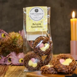 Sjokolade fuglereir 150g gul