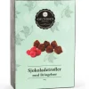Sjokoladetrøfler m/bringebær