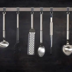 Sjyskje/røreskje L34 cm stål/svart