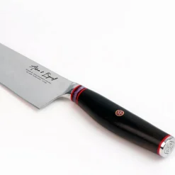 Skarp kokkekkniv 24 cm stål/tre