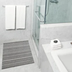 Skinny Stripe dørmatte 61x91 cm birch