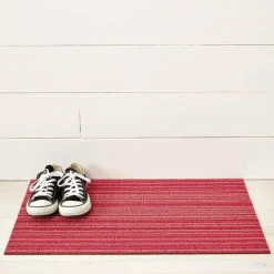 Skinny Stripe dørmatte 46x71 cm raspberry