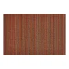 Skinny Stripe dørmatte 46x71 cm orange
