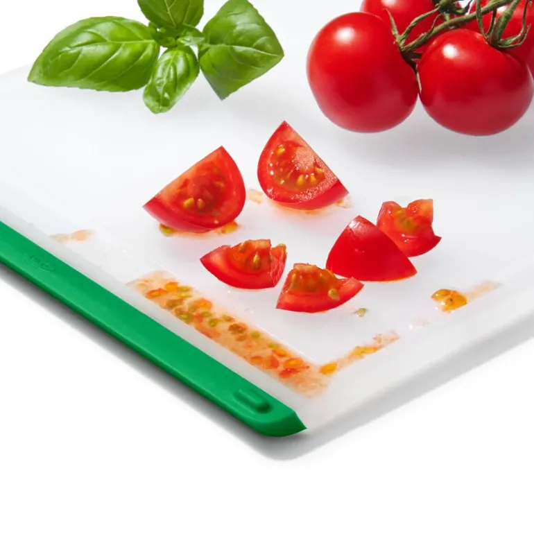 Skjærebrett 33x23 cm 3 stk blå/grønn/rød