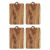 Skjærebrett 20x13 cm 4 stk natur