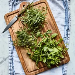 Skjærebrett 43x28 cm natur