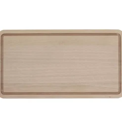 Skjærefjøl m/rand 50x27 cm eik natur