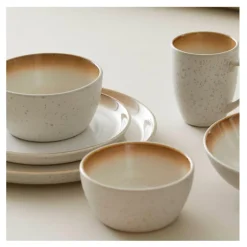 Skål 12 cm krem/krem