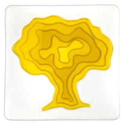 Skål til olivenolje 18 cm hvit