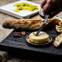 Skål til olivenolje 18 cm hvit