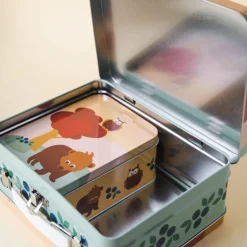 Skog matboks 6x10x14 cm gul