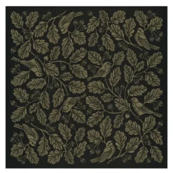 Skogfjær duk 75x75 cm grønn