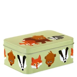 Skogsvenner matboks 6x10x14 cm grønn