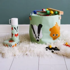 Skogsvenner matboks 6x10x14 cm grønn