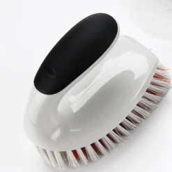 Skrubbebørste 12,5 cm svart/hvit