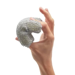 Skrubbesvamp 3-pakning sølv