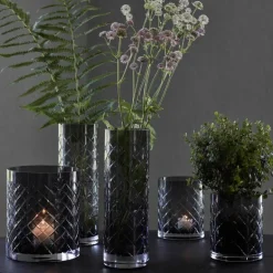 Skyline Lux Stormlykt 15 cm koks