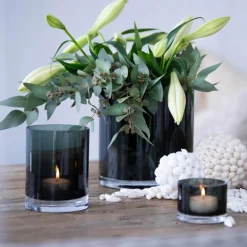 Skyline stormlykt 20 cm koks