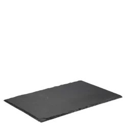 Slate serveringsfat 35x25 cm svart