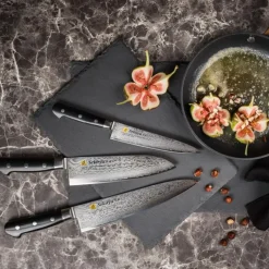 Slate serveringsfat 30x20 cm svart