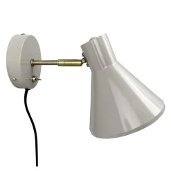 Sleep vegglampe 17 cm beige