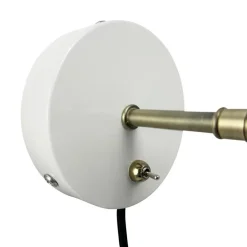 Sleep vegglampe 17 cm kit-white