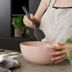 Slikkepott large 31 cm grå