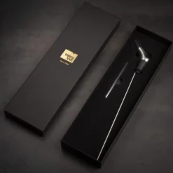 Slow pourer sølv/svart