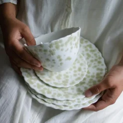 Slåpeblom bolle 14 cm grønn