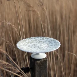 Slåpeblom kakefat 21 cm grønn