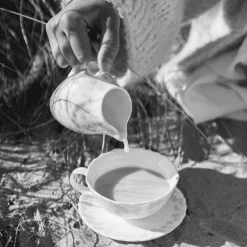 Slåpeblom liten mugge 25 cl rosa