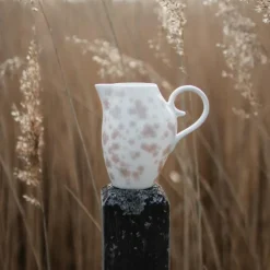 Slåpeblom liten mugge 25 cl rosa