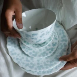 Slåpeblom miniasjett 13 cm blå