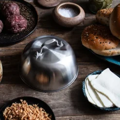 Smash burgersett 3 deler svart/rustfri