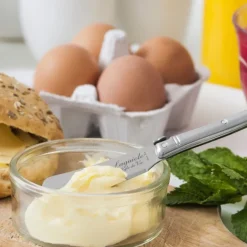 Smørkniv 4 stk rustfritt stål