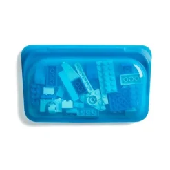 Snack silikonpose 0,3L blåbær