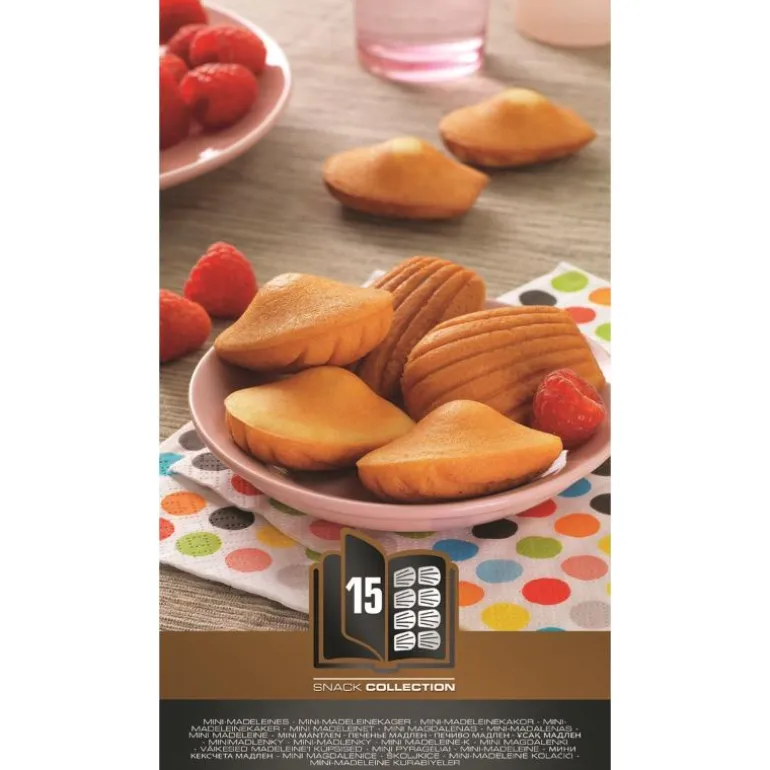 Snack toastjern plater Box 15: Mini madeleines