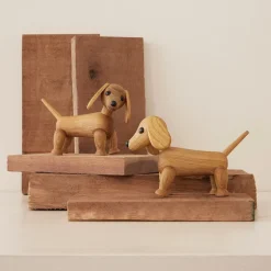Snap trefigur dachshund 12 cm