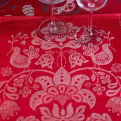 Snørød håndkle 50x70 cm rød