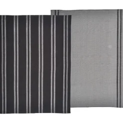 Soft kjøkkenhåndkle 2 stk svart